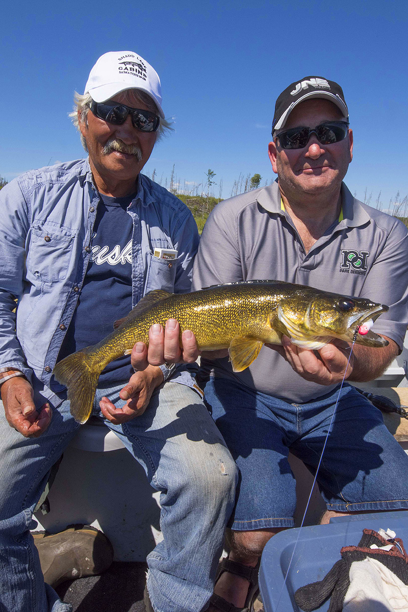 Walleye Northern Pike